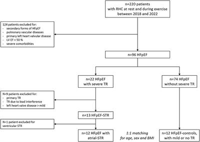 Impact of severe secondary tricuspid regurgitation on rest and exercise hemodynamics of patients with heart failure and a preserved left ventricular ejection fraction